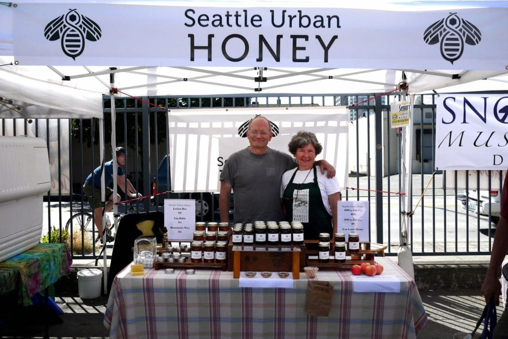 farmer's market - seattle urban honey