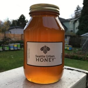 Blackberry Honey from Fall City, WA 1300g (quart, 2.9 pounds)