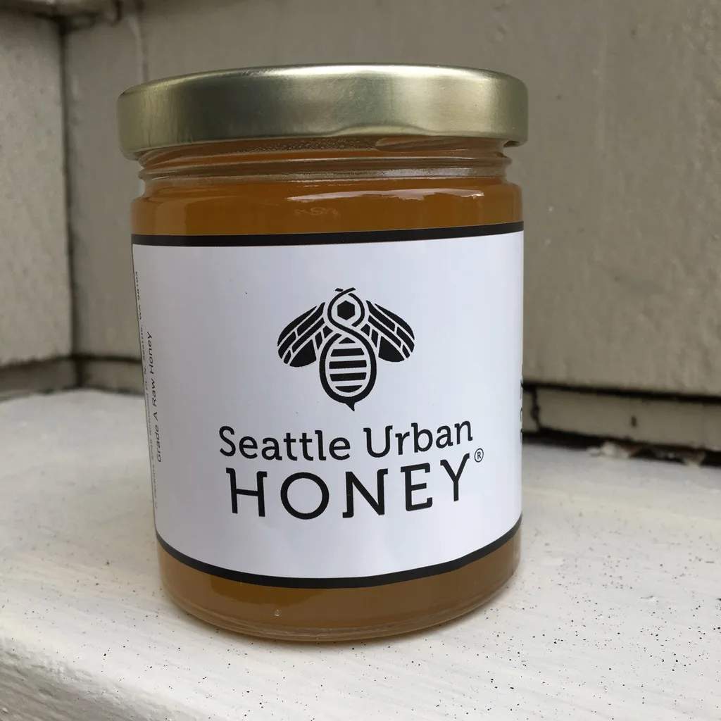 Linden Honey from Green Lake in Seattle, WA - 227g (8oz)