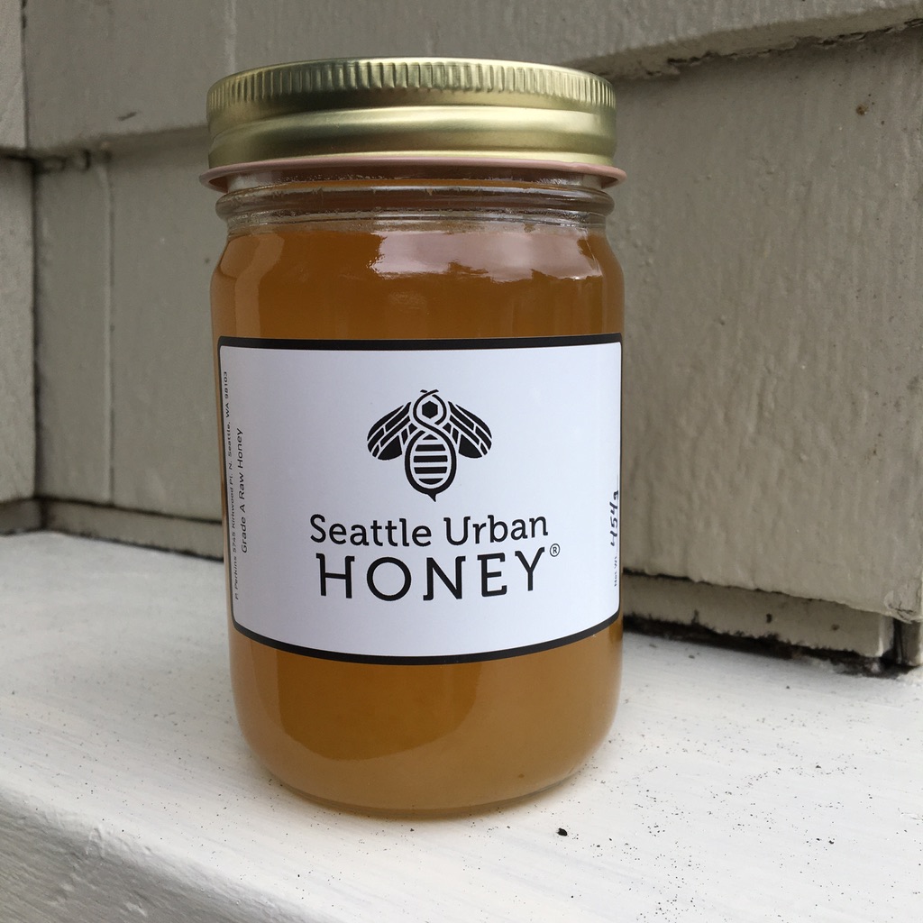 Big leaf maple honey from uwcuh 454g 16oz seattle urban honey